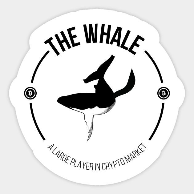 Crypto Whale Sticker by Claudiaco